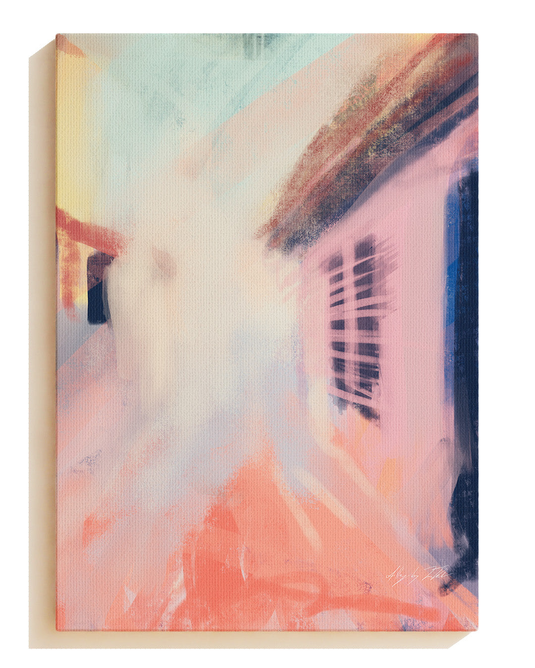Alley - Leinwand