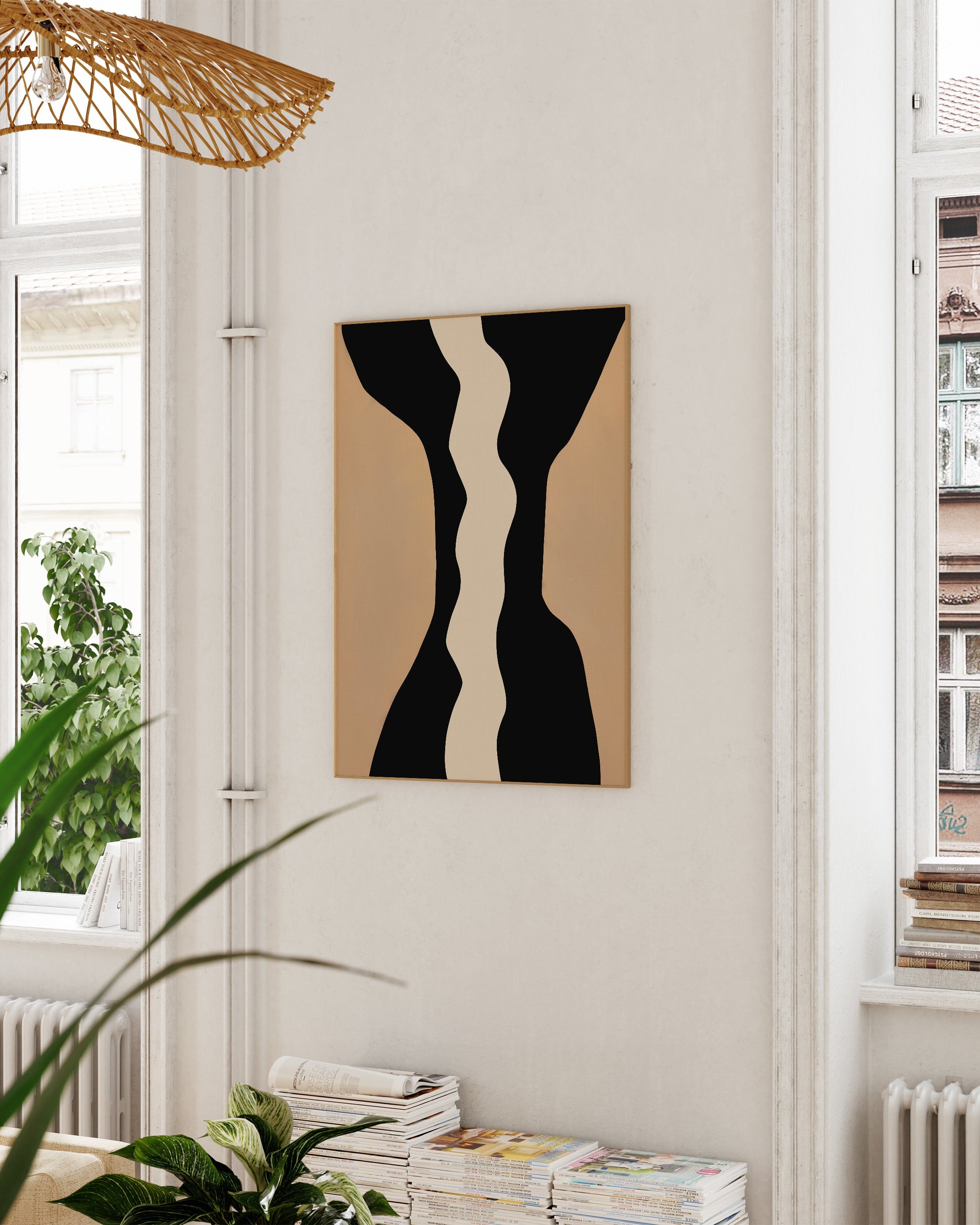 Klyfta Poster – FineArt Wandbild, moderne Kunst & Fine Art Print von Spawnd, handgefertigt & Made in Germany