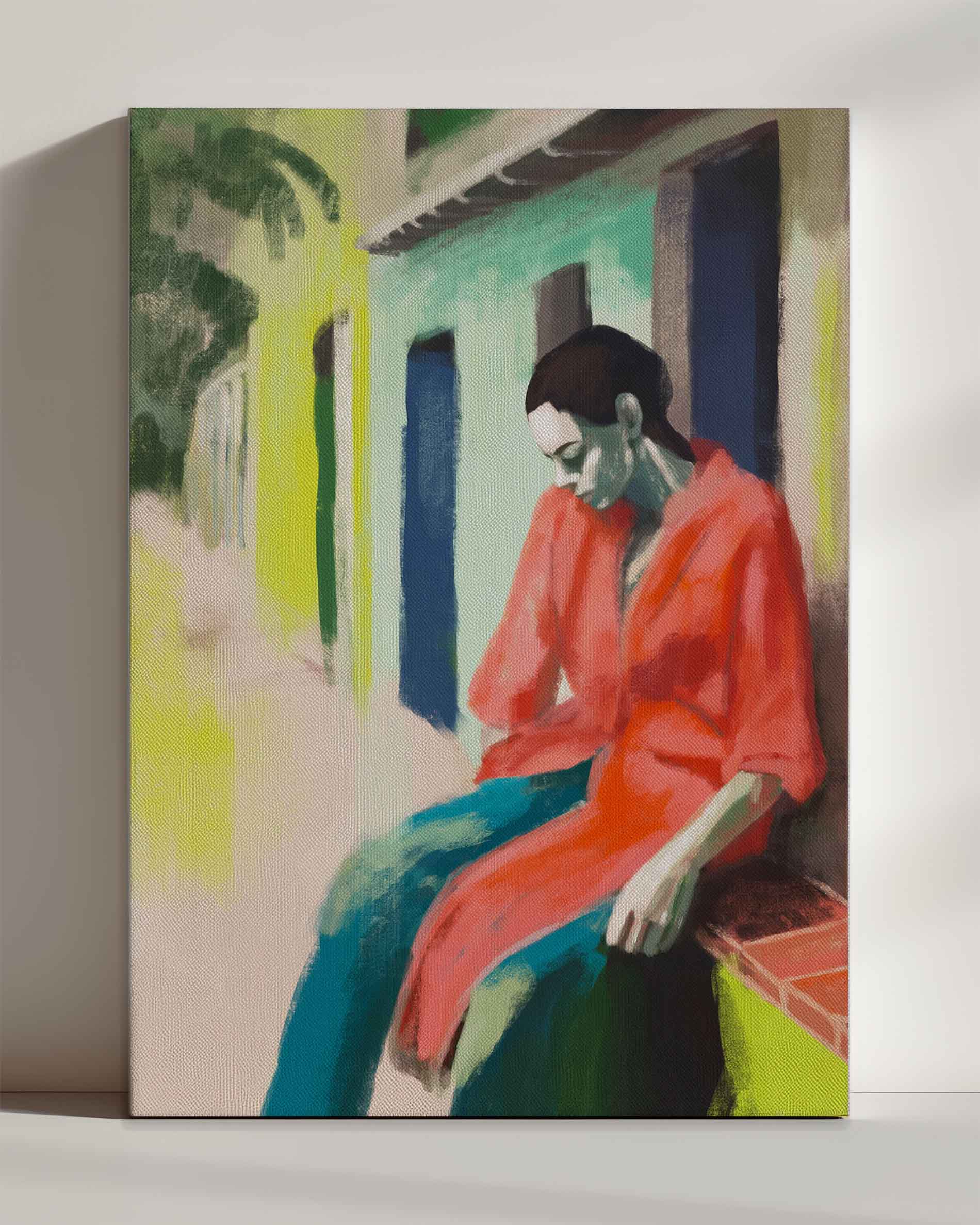 Afternoon without Plans - Leinwand