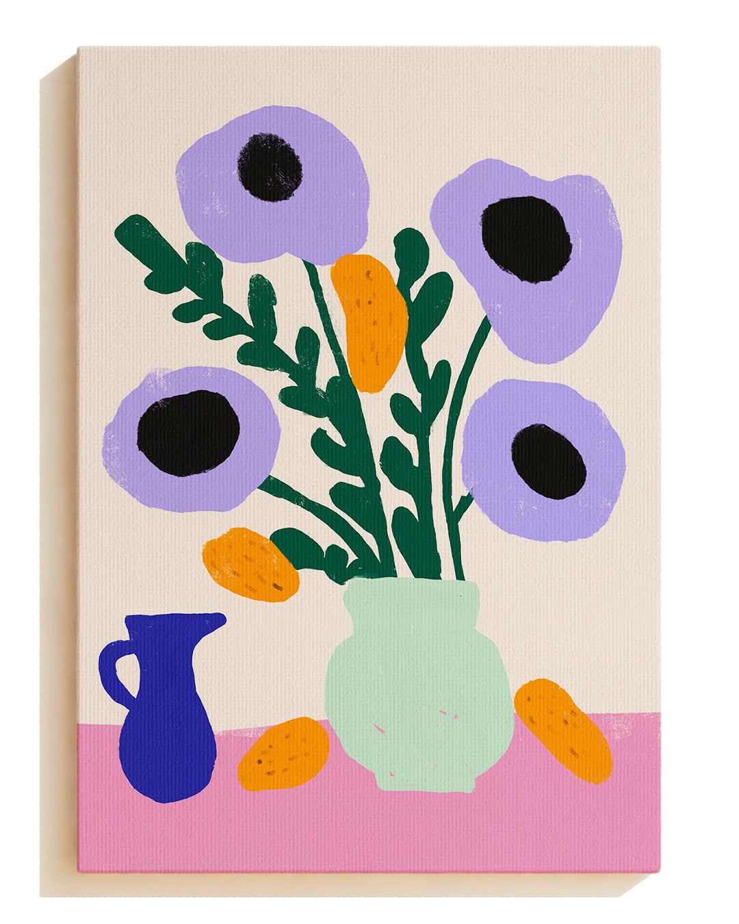 Lavender Bloom & Citrus - Leinwand