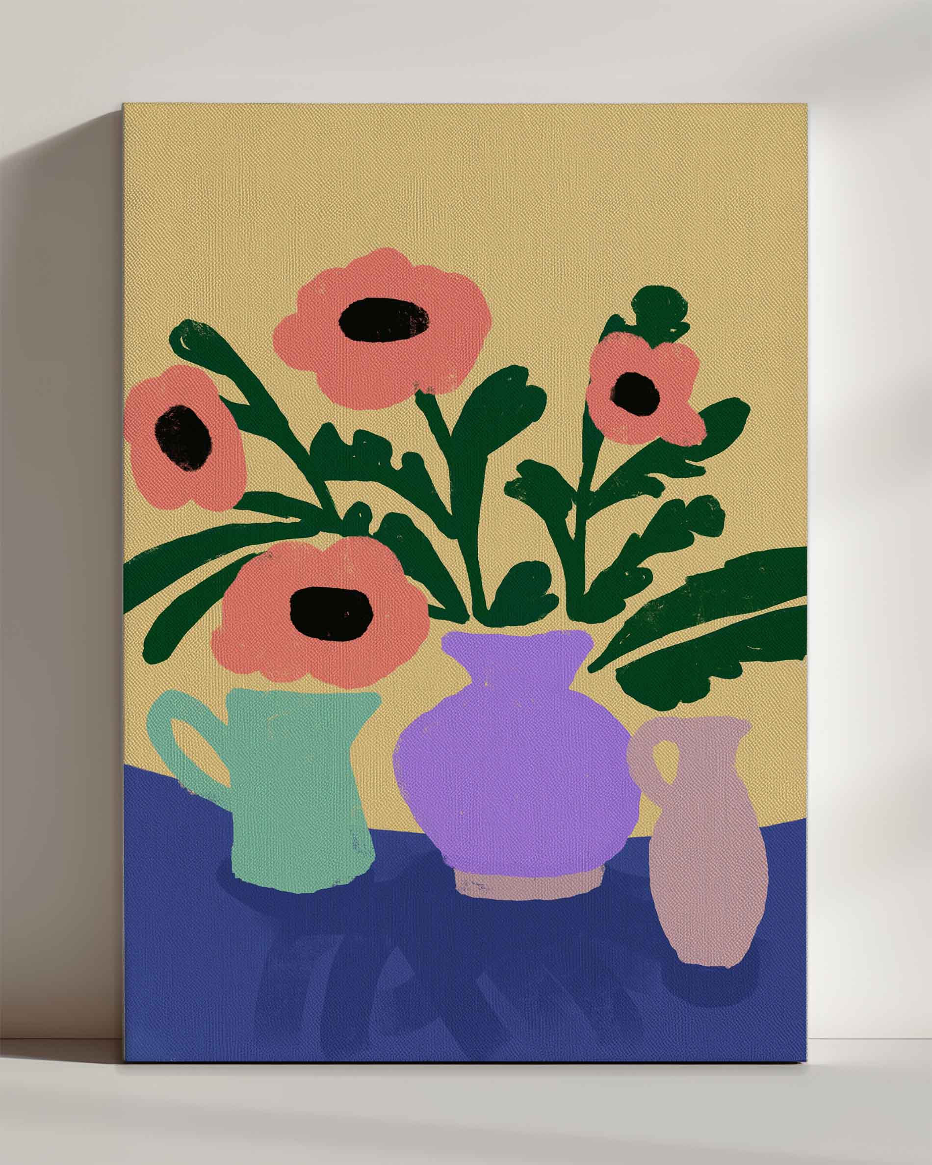 Joy in a Vase - Leinwand