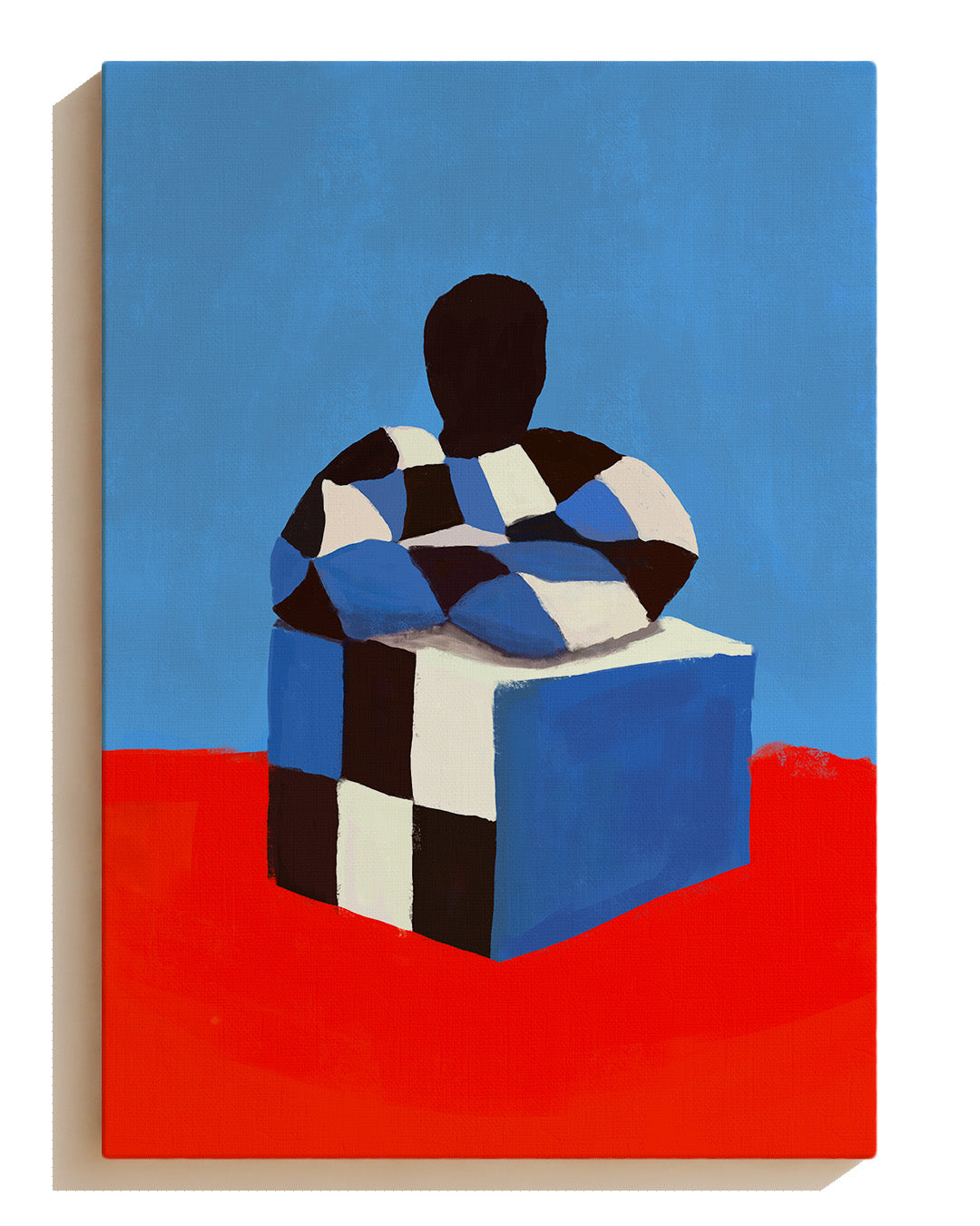 Cubed Self - Leinwand