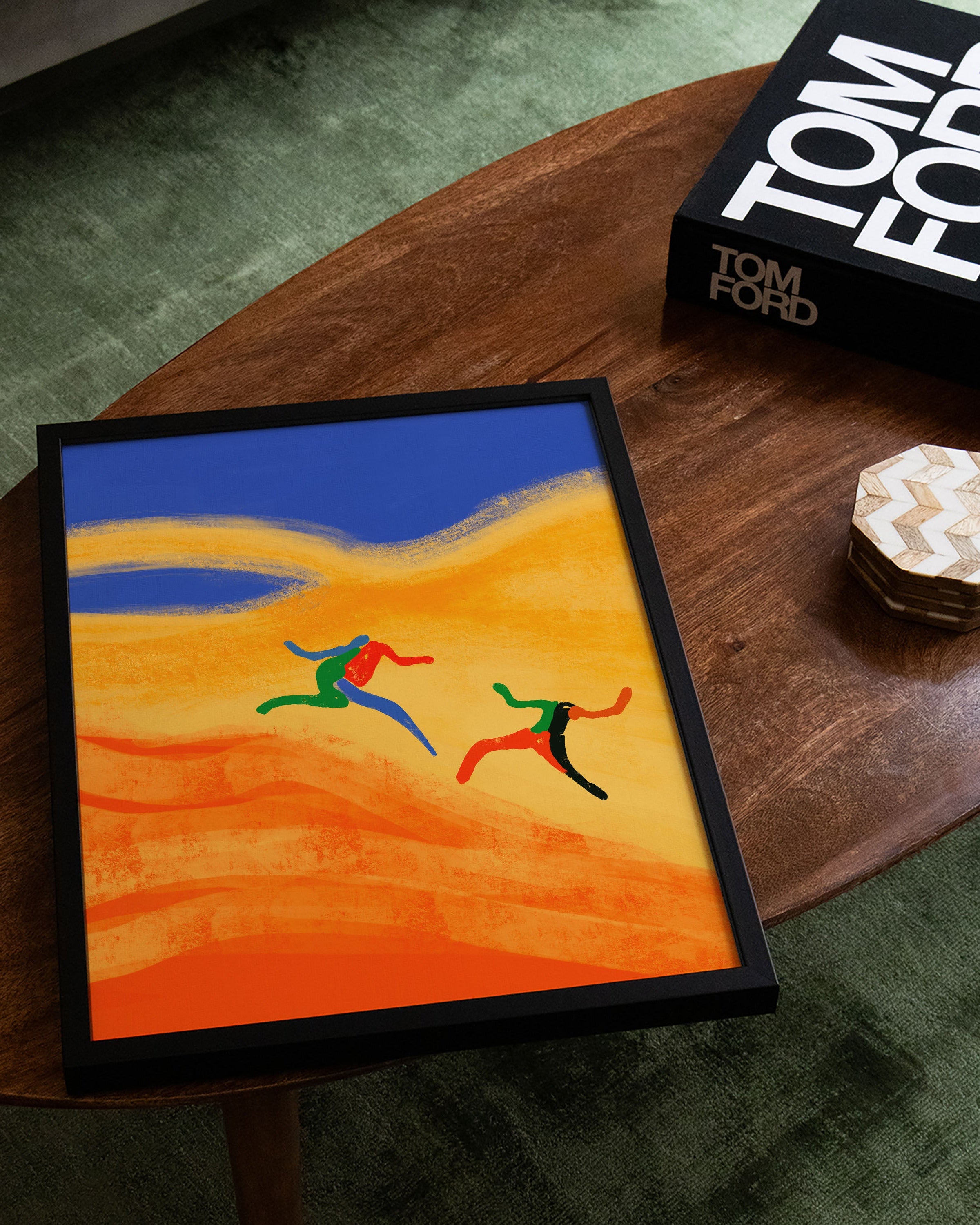 Dune Poster – FineArt Wandbild, moderne Kunst & Fine Art Print von Spawnd, handgefertigt & Made in Germany