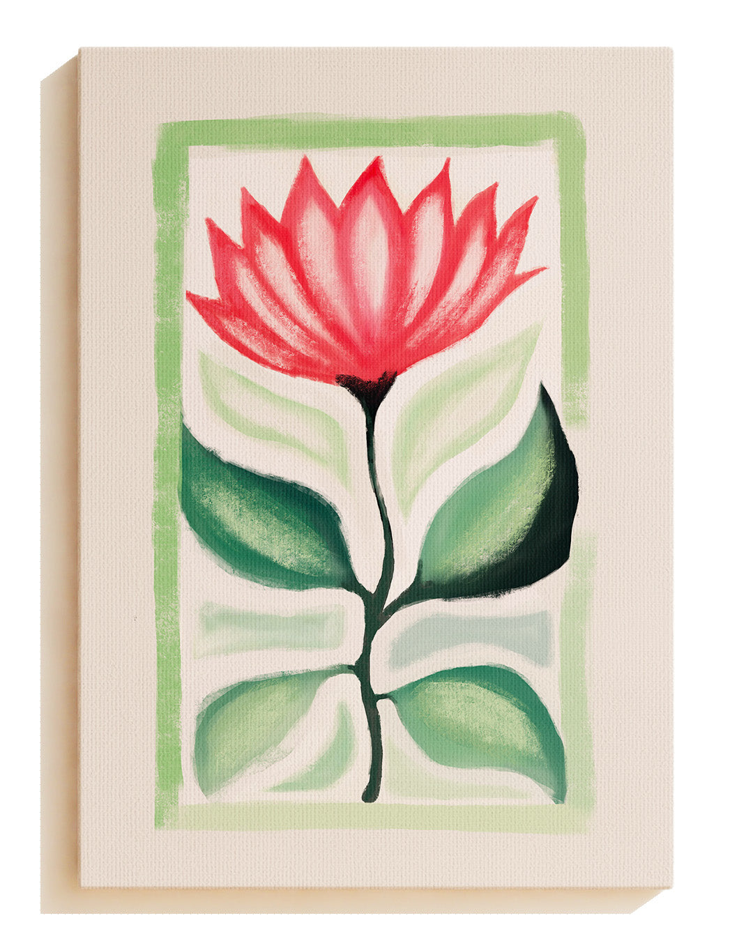 Lotus in Balance - Leinwand