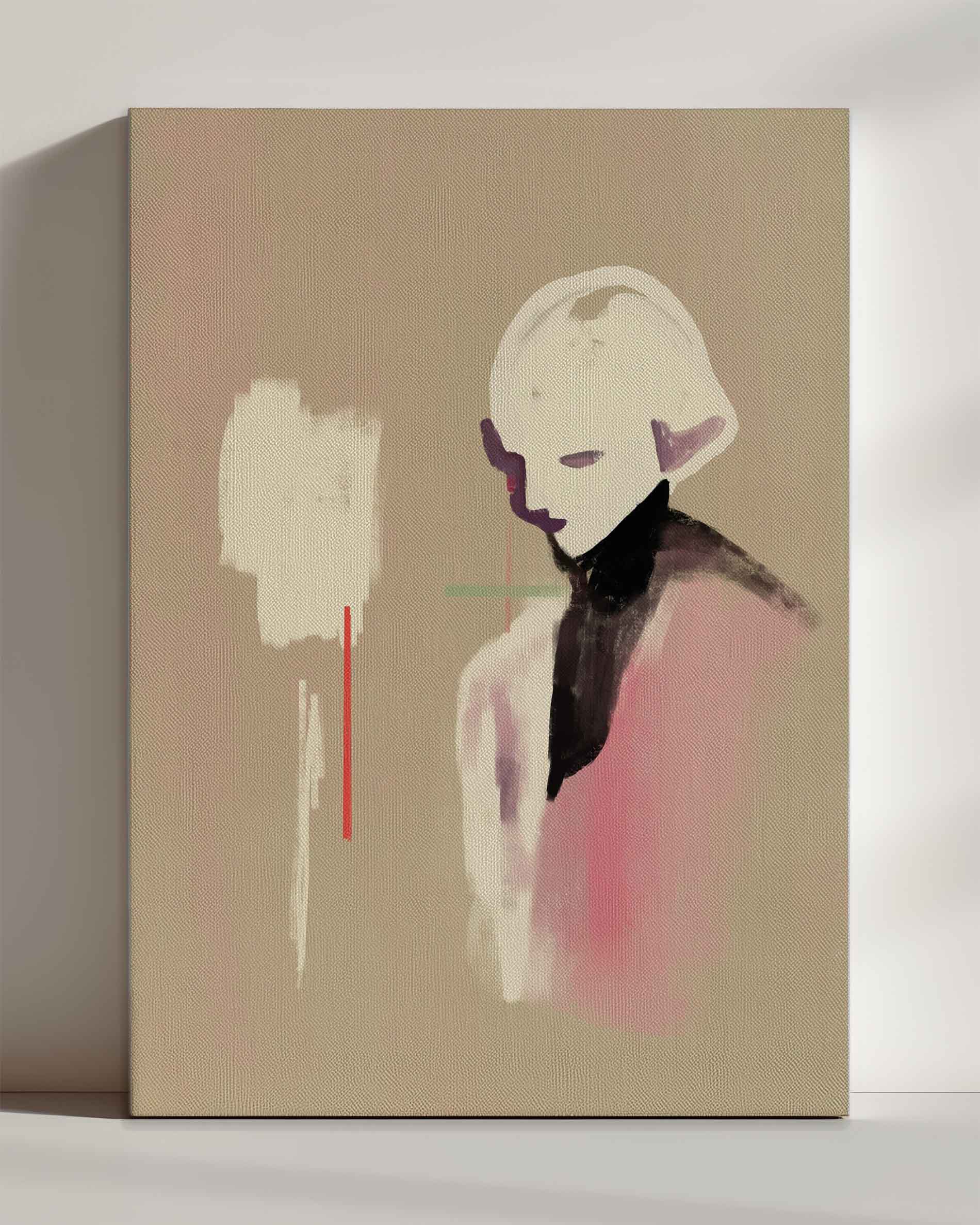 Elegy in Code - Leinwand