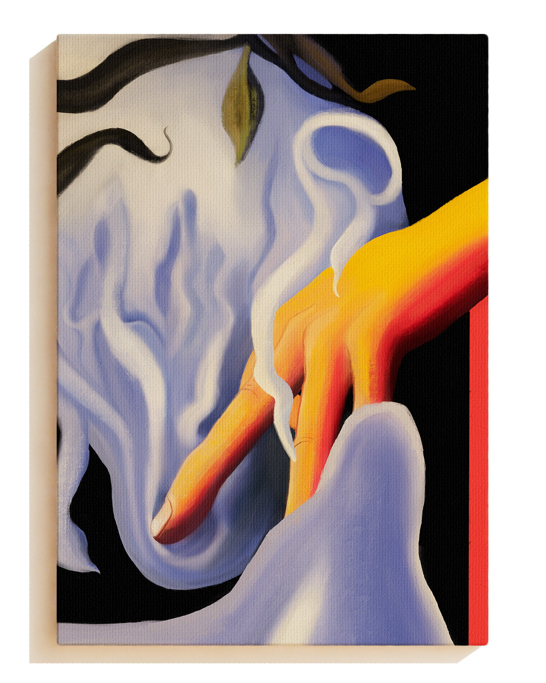 Touch of Smoke - Leinwand
