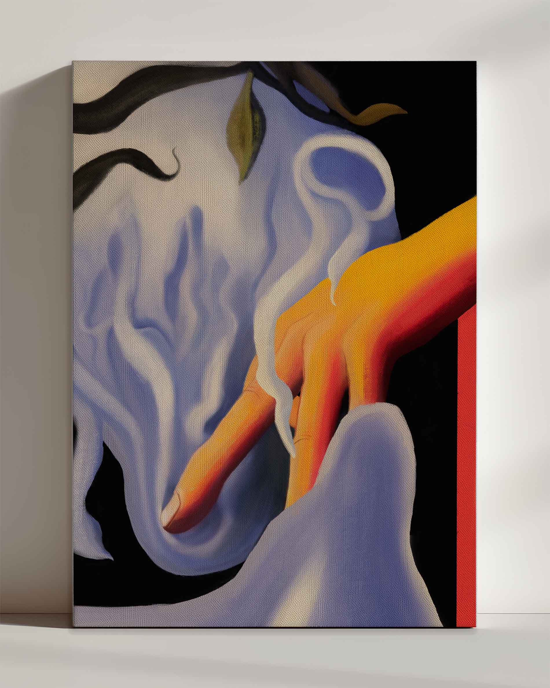 Touch of Smoke - Leinwand
