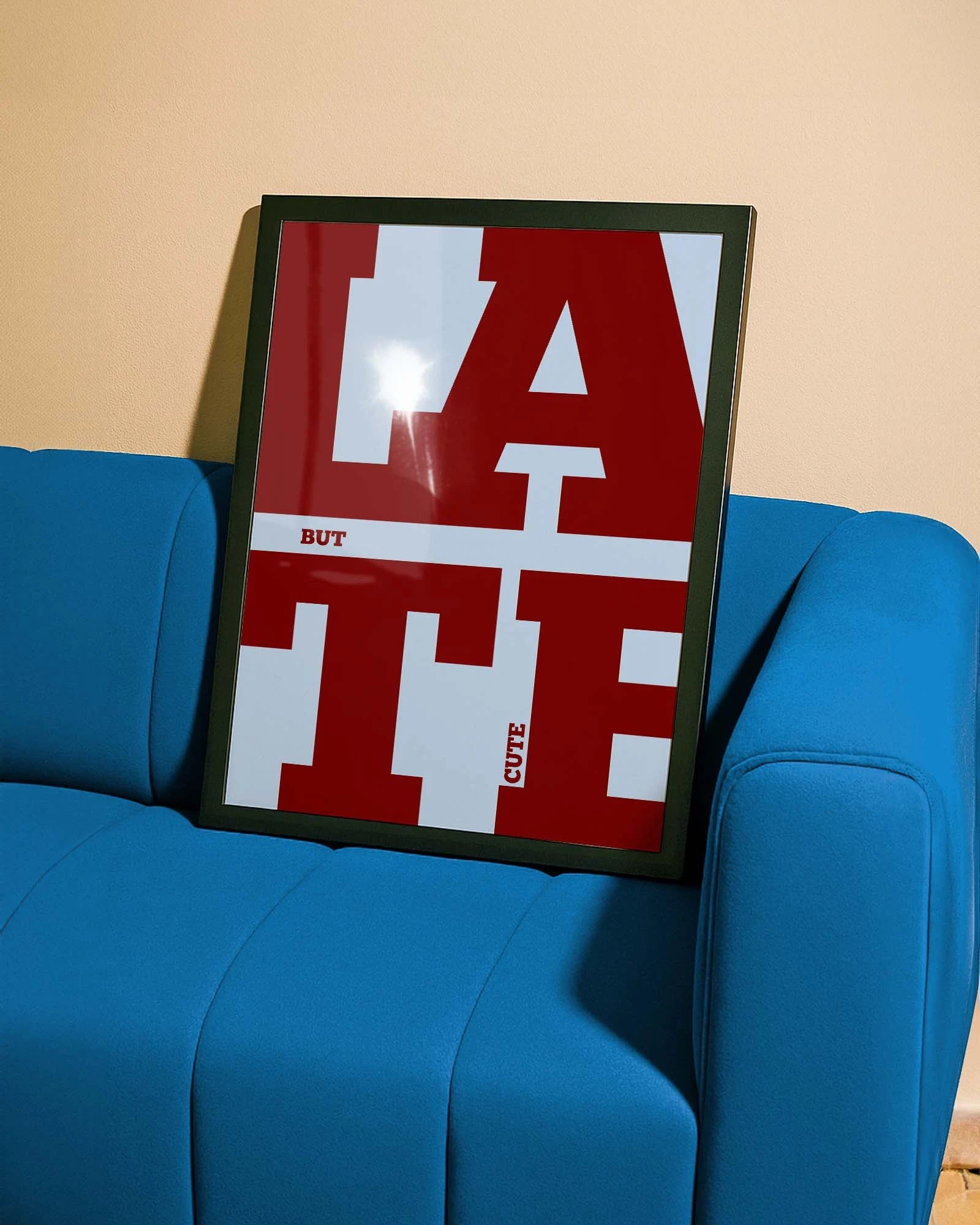Late Poster – FineArt Wandbild, moderne Kunst & Fine Art Print von Spawnd, handgefertigt & Made in Germany