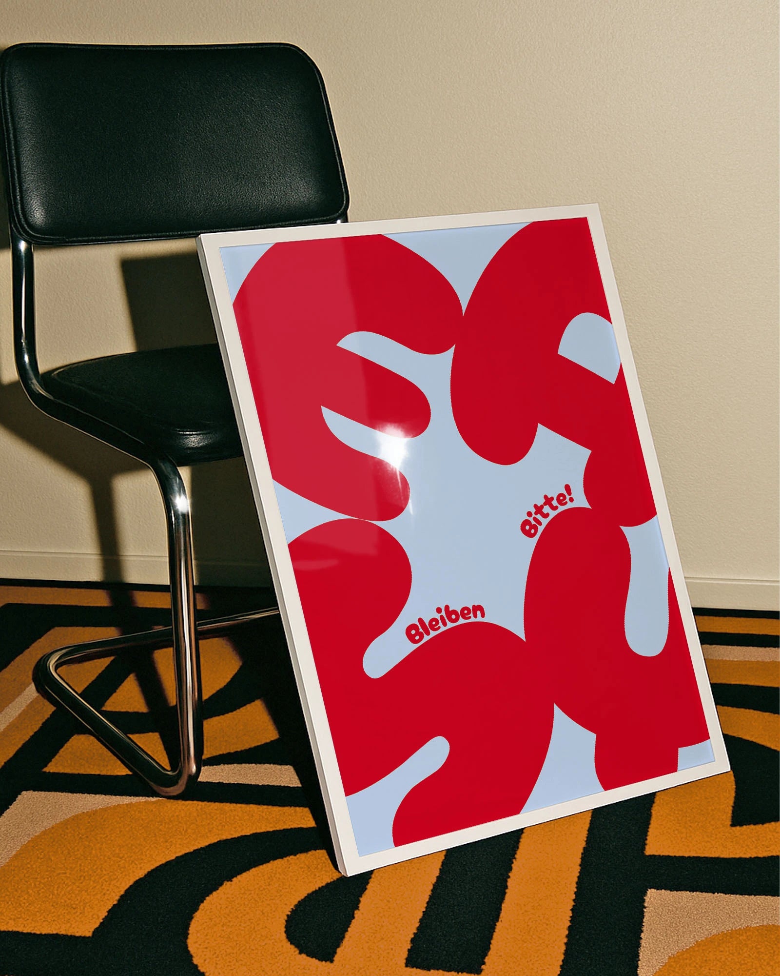 Easy Poster – FineArt Wandbild, moderne Kunst & Fine Art Print von Spawnd, handgefertigt & Made in Germany