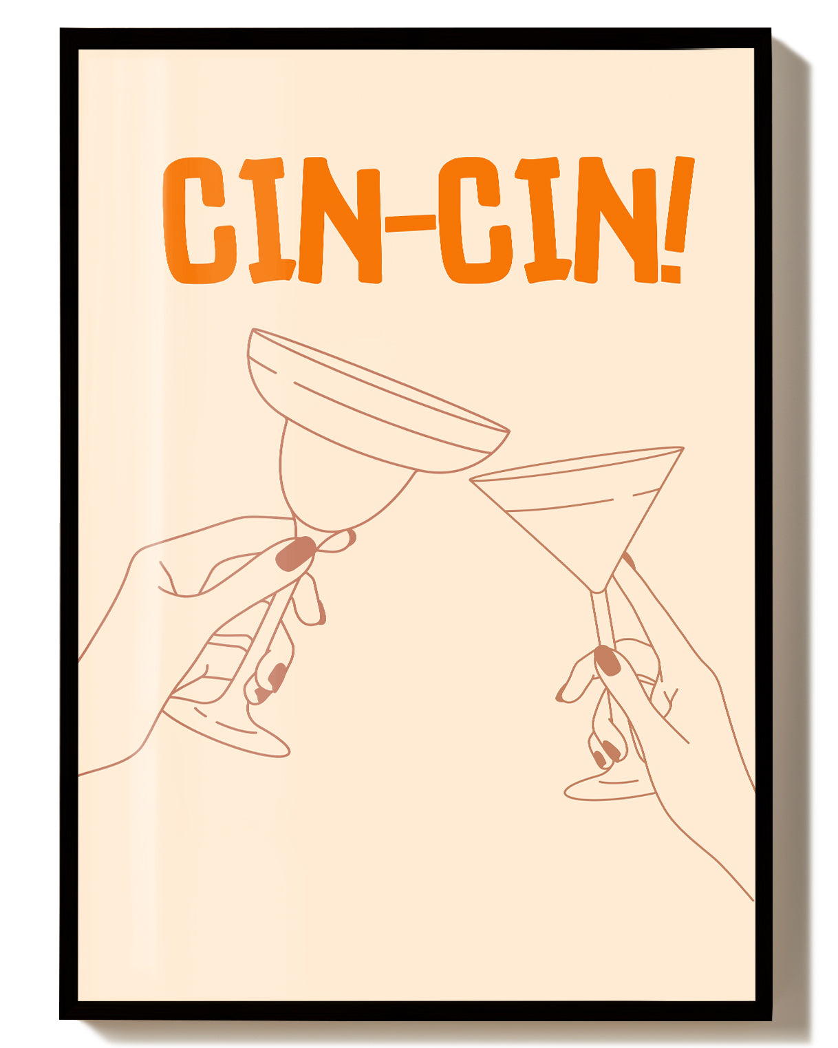 Cin Cin Cocktail Poster – Cin Cin