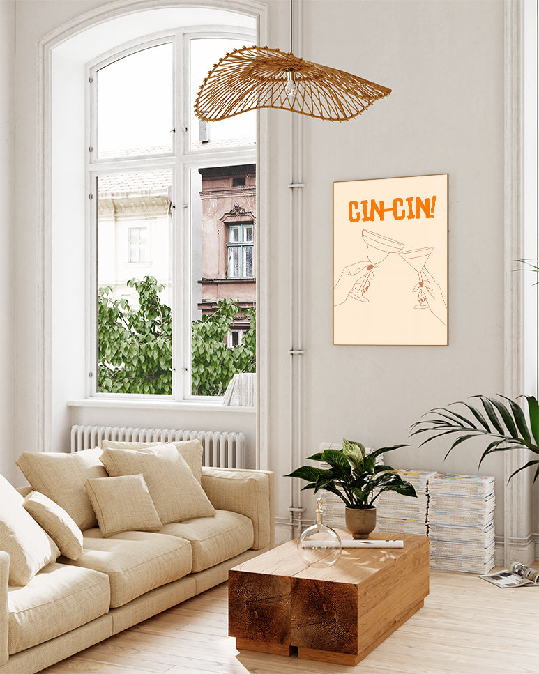 Cin Cin Cocktail Poster – Cin Cin