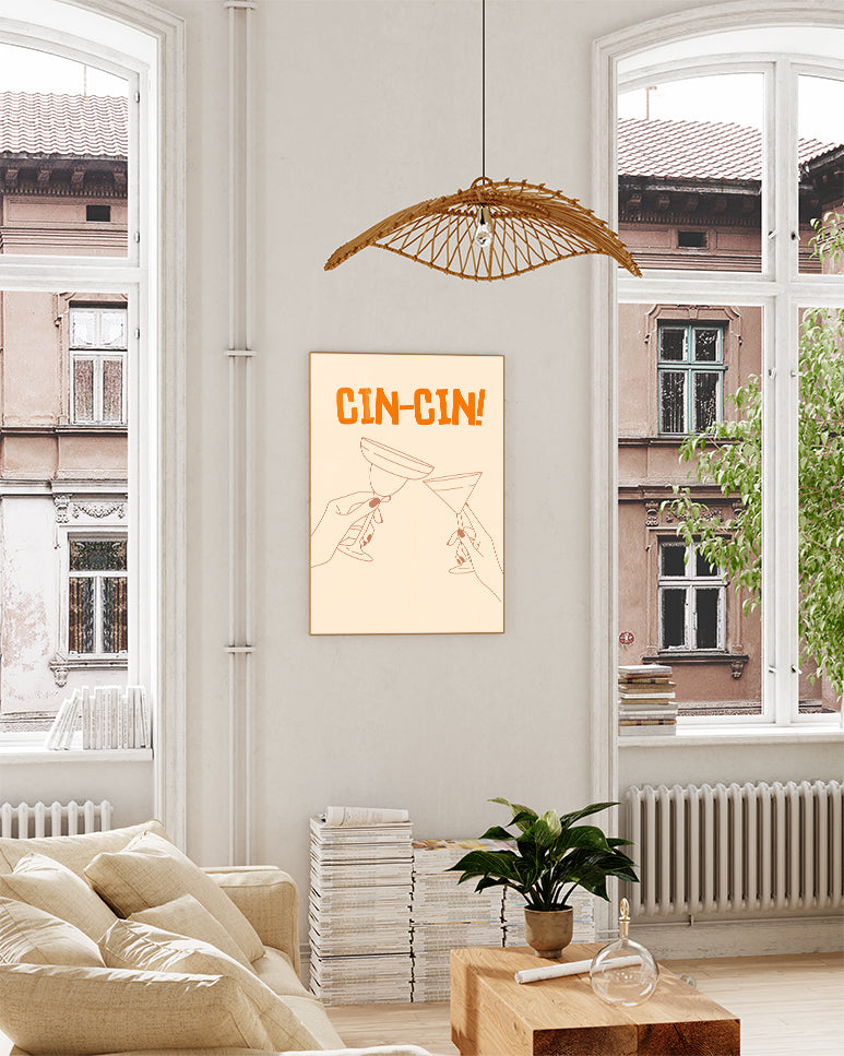 Cin Cin Cocktail Poster – Cin Cin