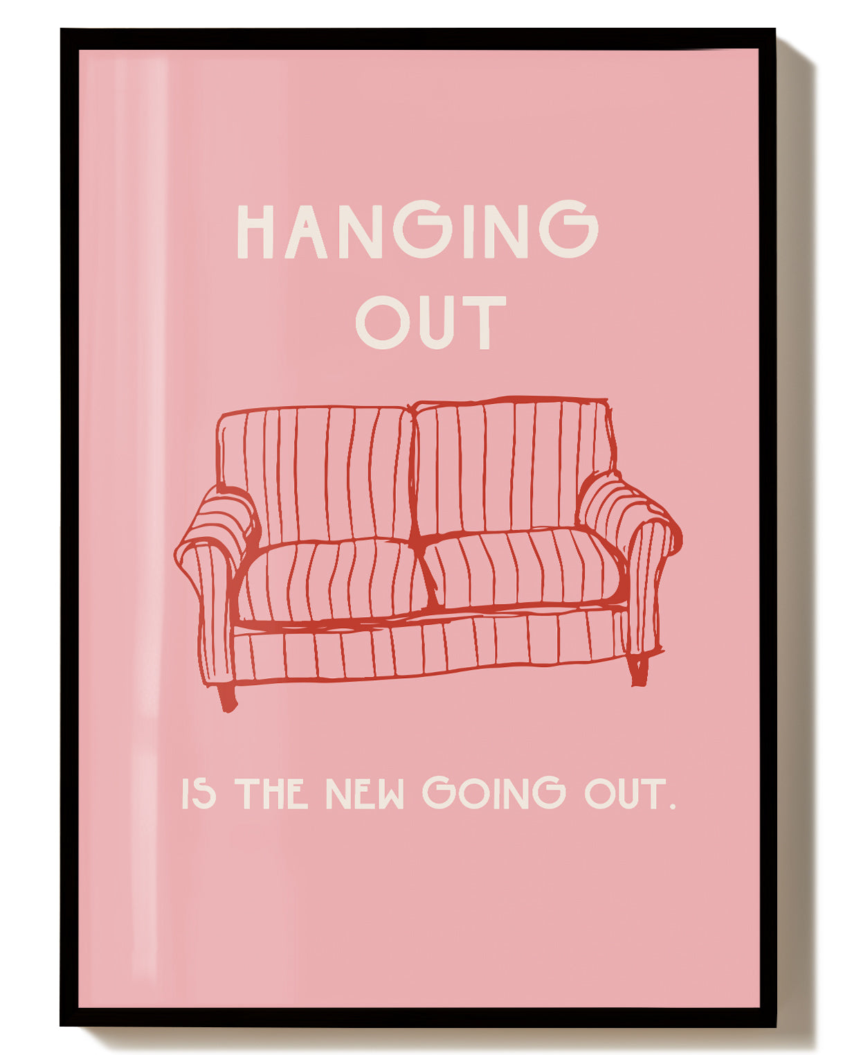 Pastell Wohnzimmer Poster modern – City Escape