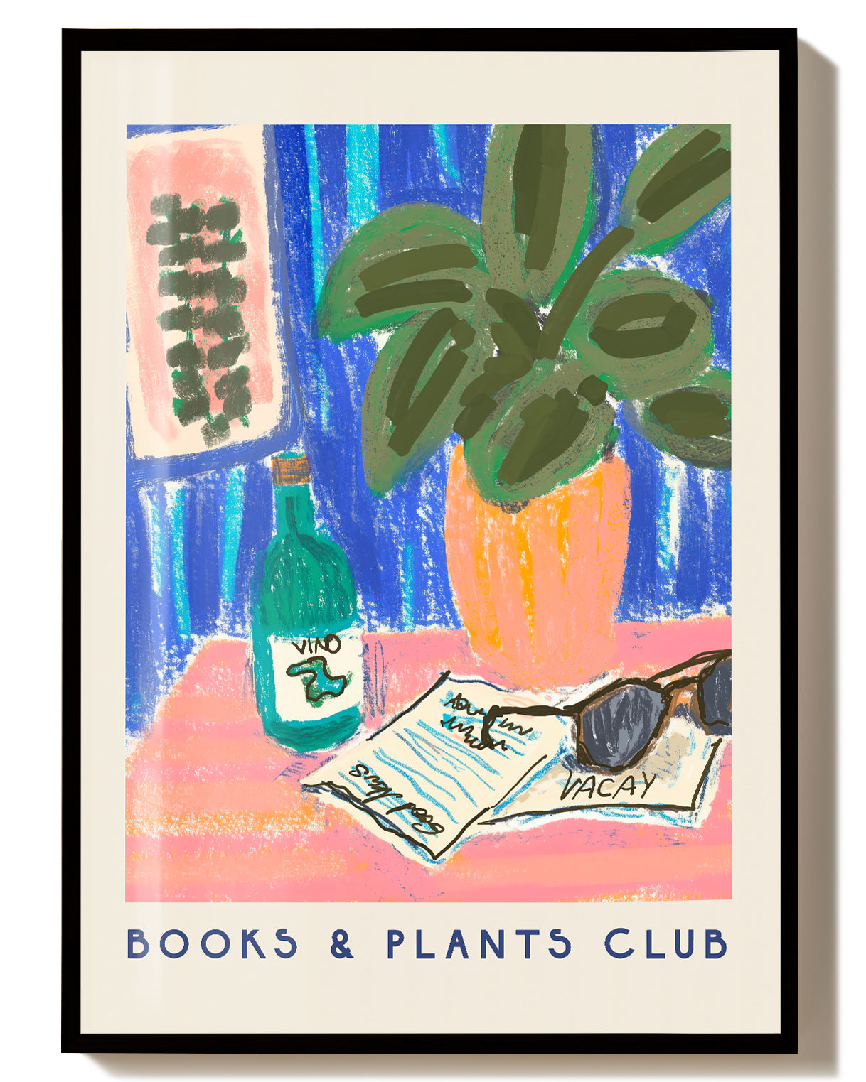 Küsten Landschaft Poster modern – Coastal View