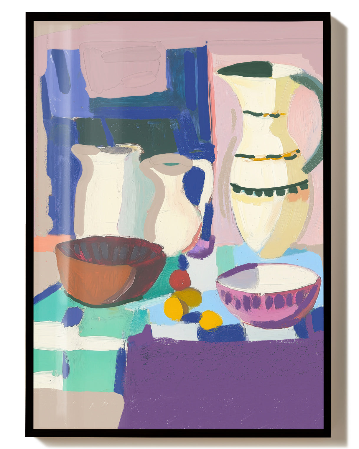 Modernes Küchen Stillleben Poster – Colorful Still Life