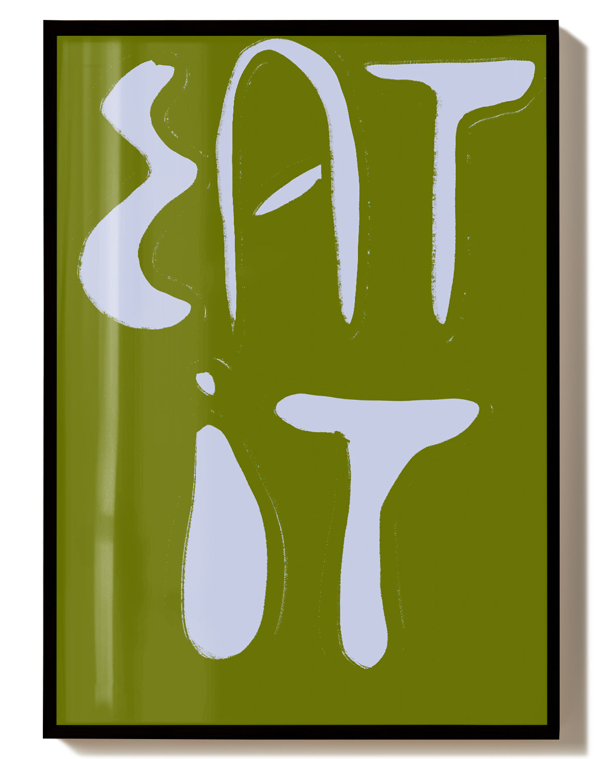 Typografie Poster modern – Eat It