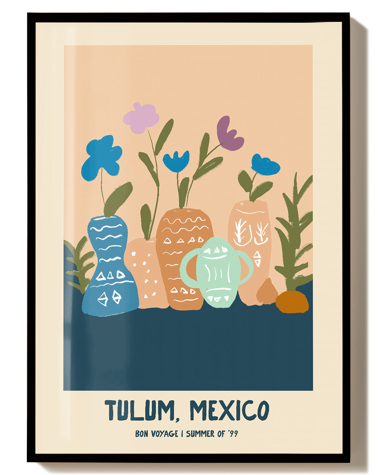 Freundschaft Poster Illustration – Friend Gathering