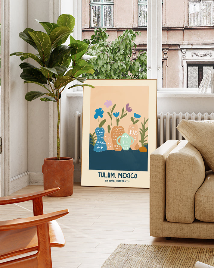 Freundschaft Poster Illustration – Friend Gathering