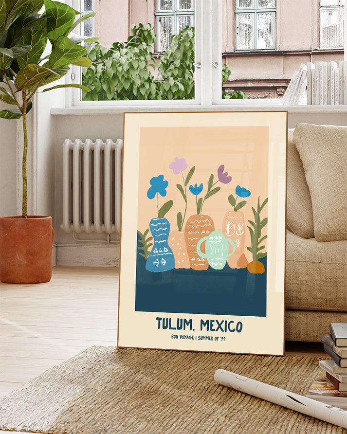 Freundschaft Poster Illustration – Friend Gathering