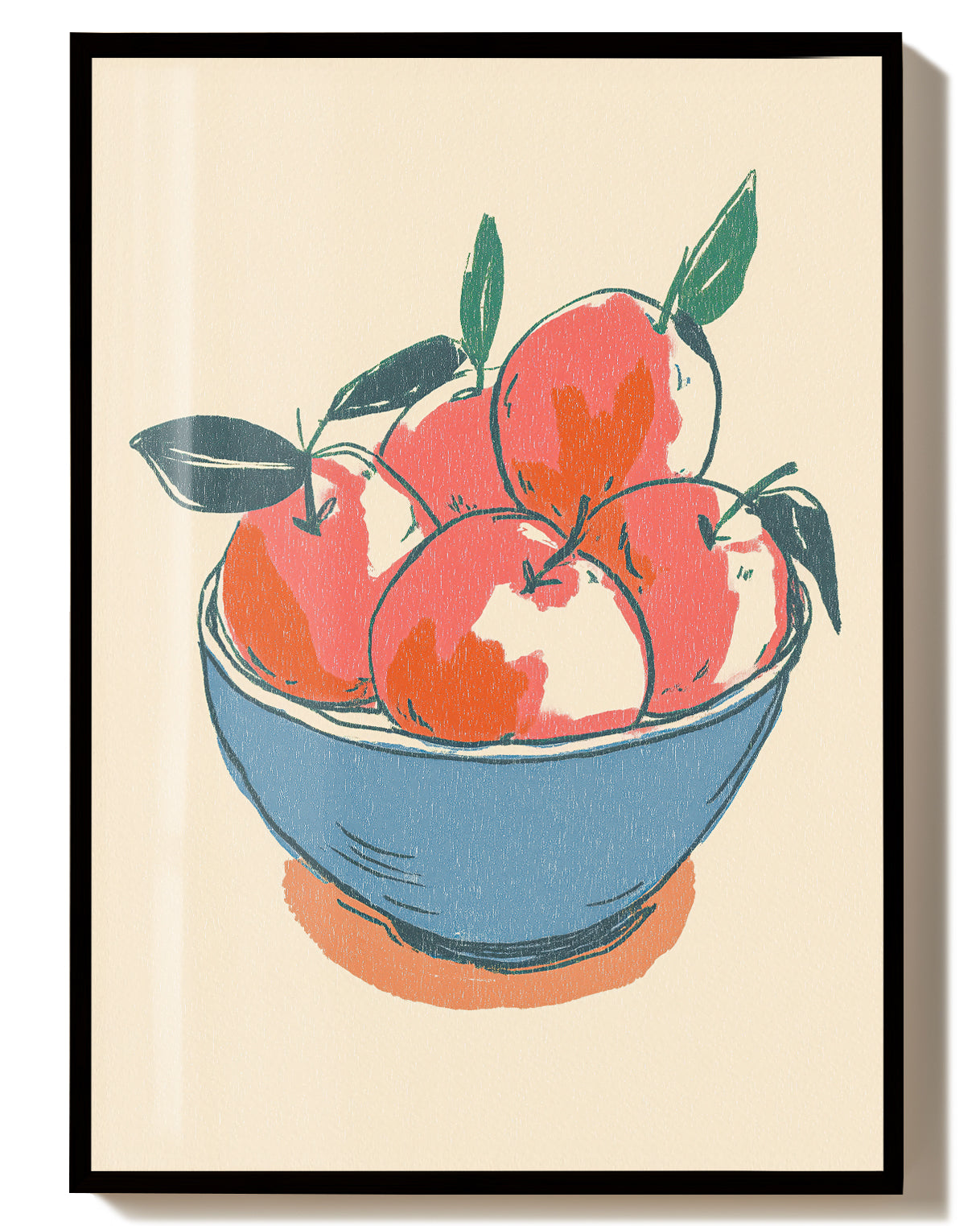 Modernes Obstschale Poster – Fruit Bowl