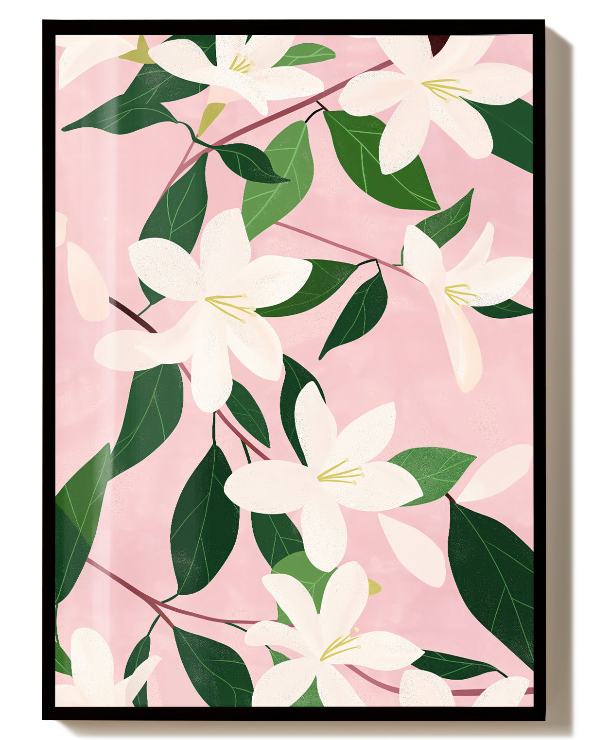 Florales Muster Poster modern – Gentle Petals