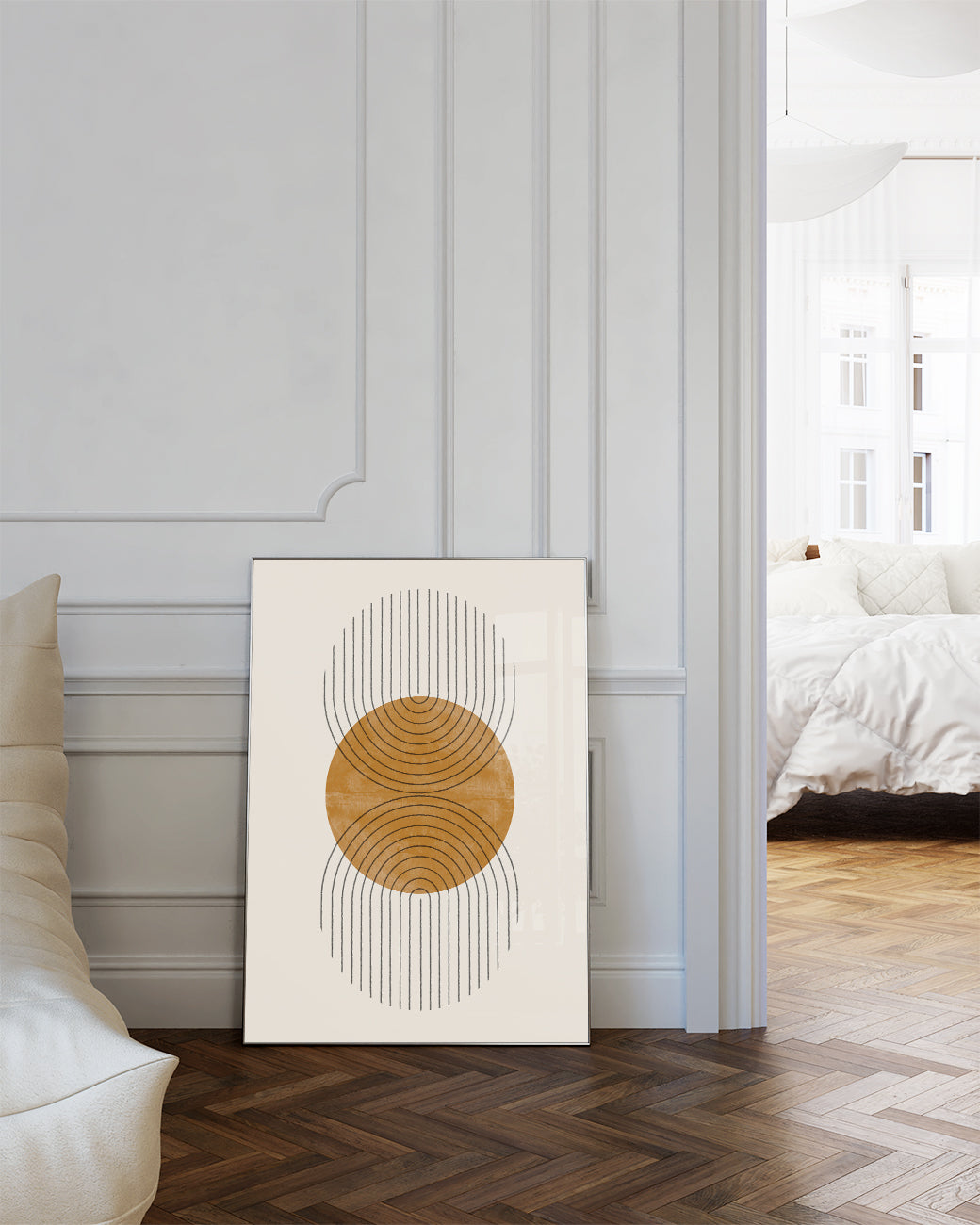 Golden Sun Lines Poster – Golden Sun Lines