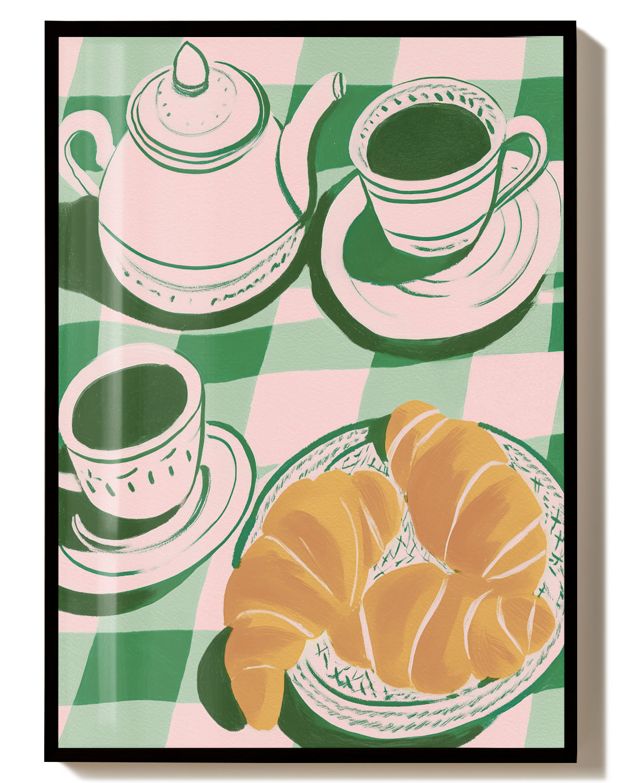 Keramik Poster modern – Green Ceramics