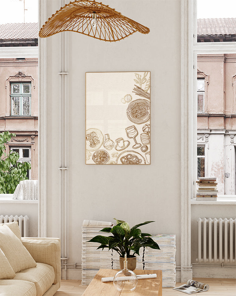 Kitchen Sketch Poster – Kitchen Sketch Composition