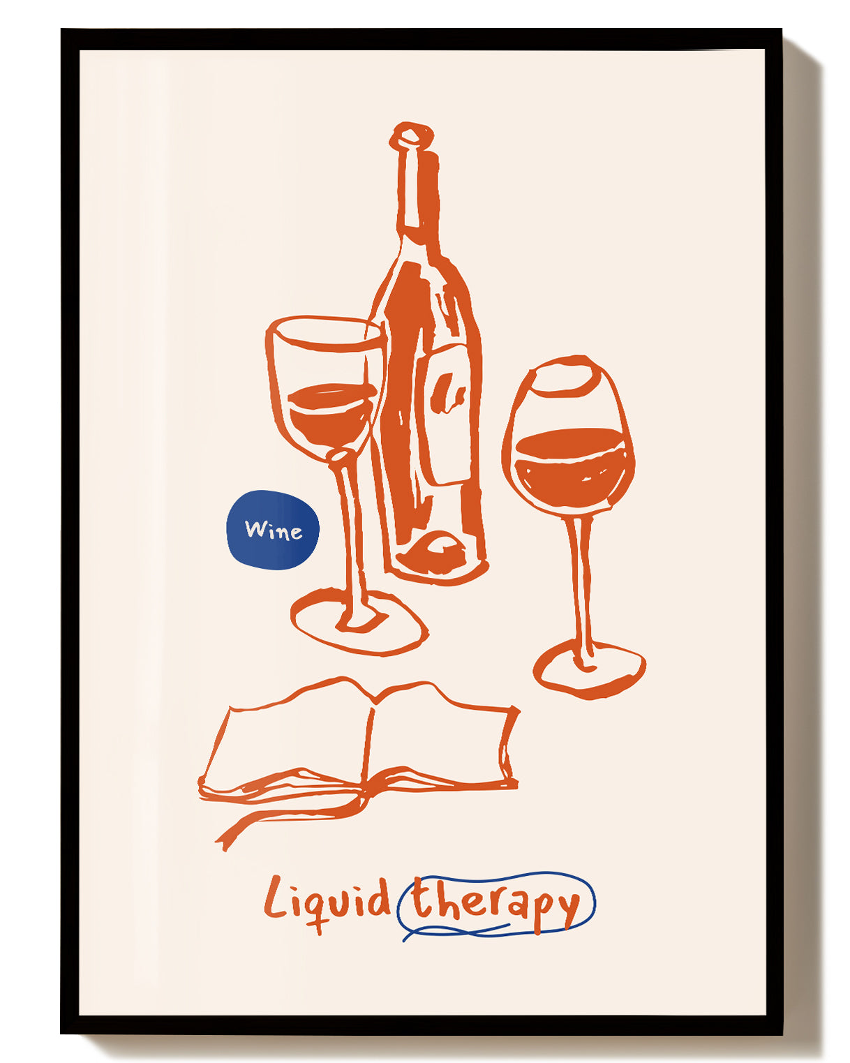 Liquid Therapy Wine Poster – Liquid Therapy Wine