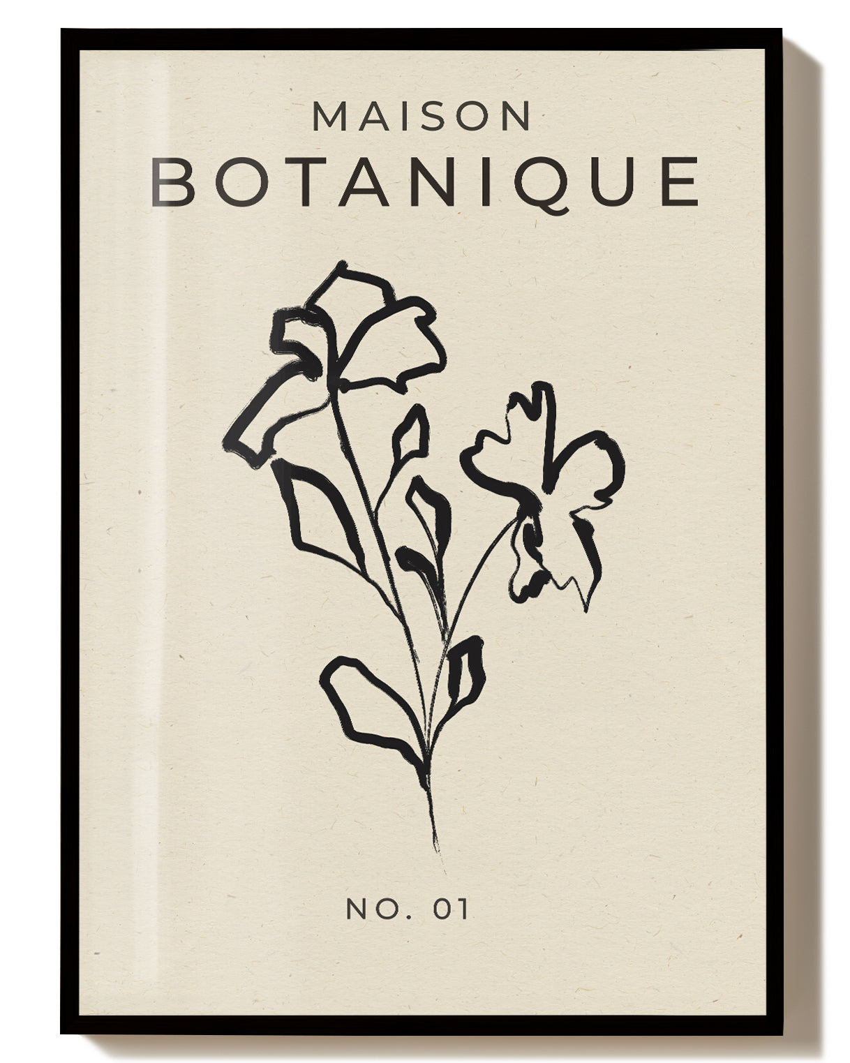 Botanisches Vintage Poster – Maison Botanique No01