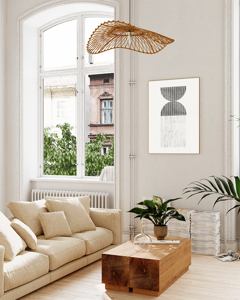 Minimal Geometric Stack Poster – Minimal Geometric Stack