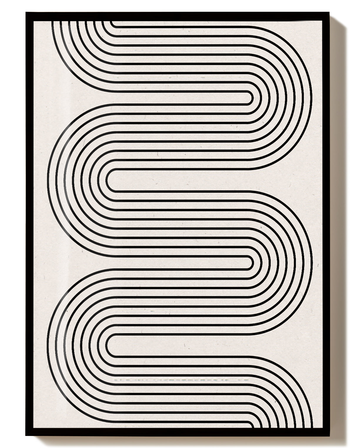 Minimal Line Wave Poster – Minimal Line Wave