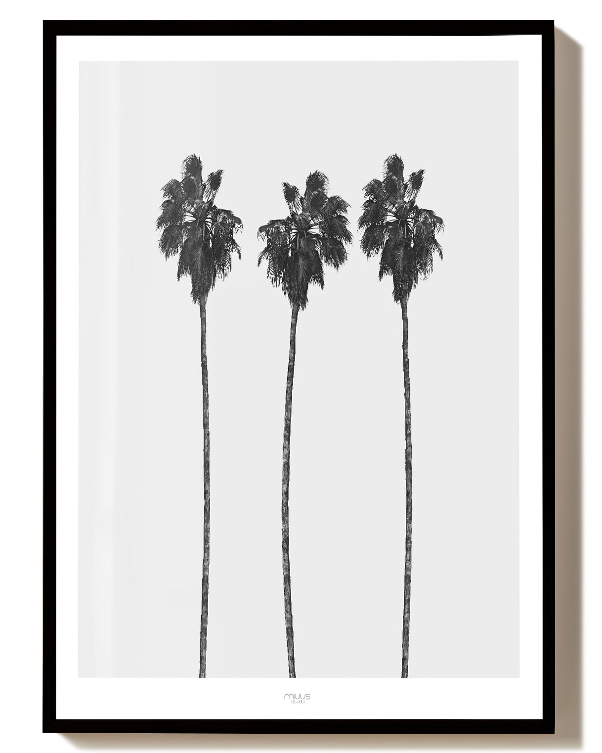 Minimal Palmen Poster – Minimal Palm Trees