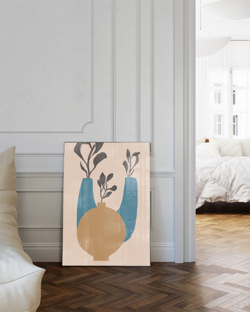 Moderne Botanische Komposition Poster – Modern Botanic Composition