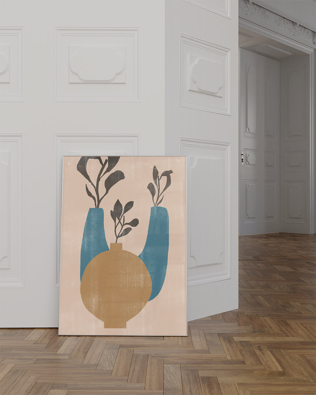 Moderne Botanische Komposition Poster – Modern Botanic Composition