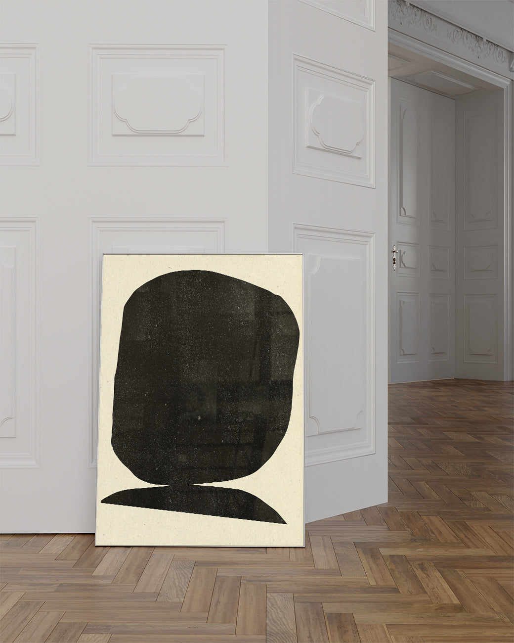 Modern Minimal Silhouette Poster – Modern Minimal Silhouette