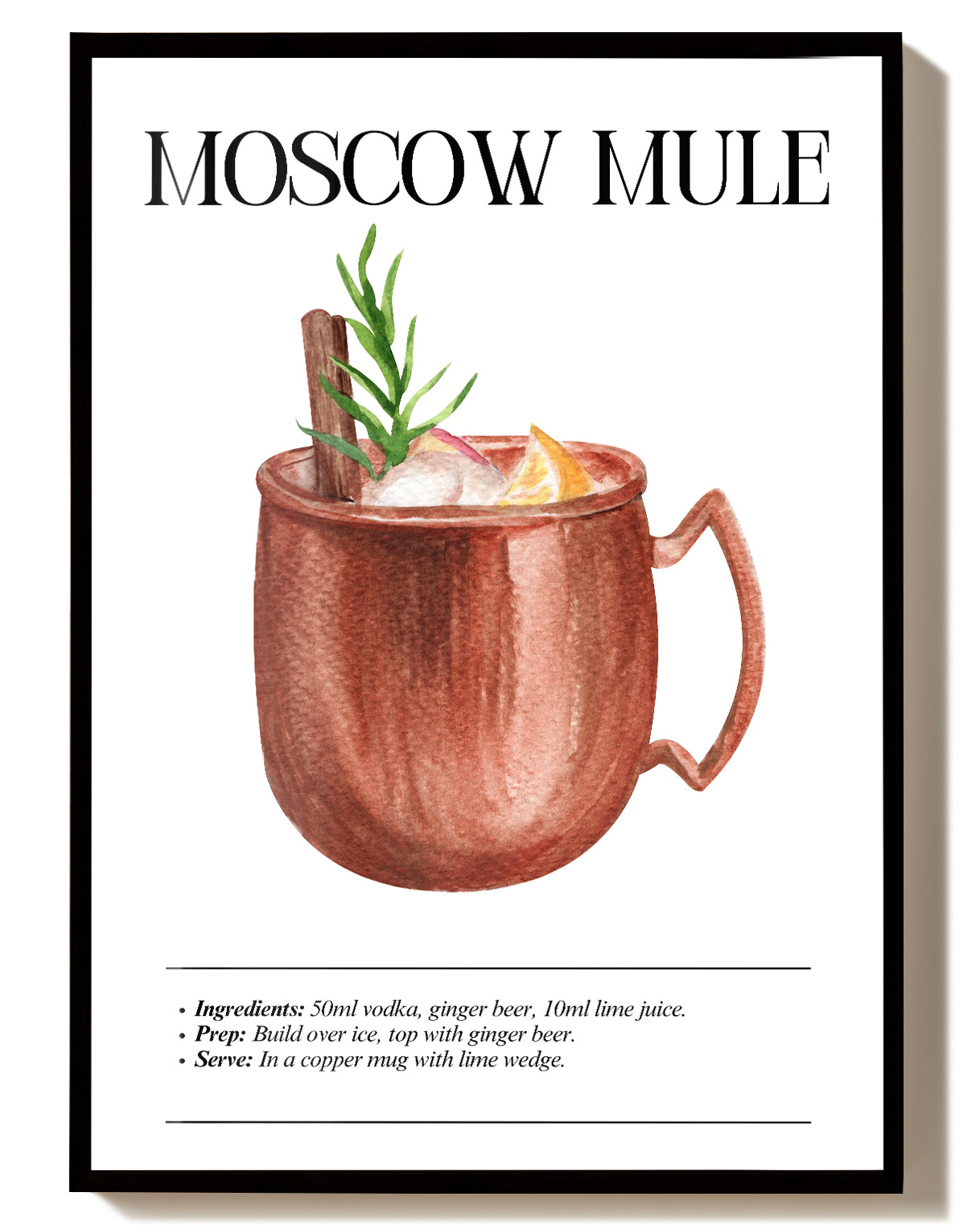 Moscow Mule Poster – Moscow Mule