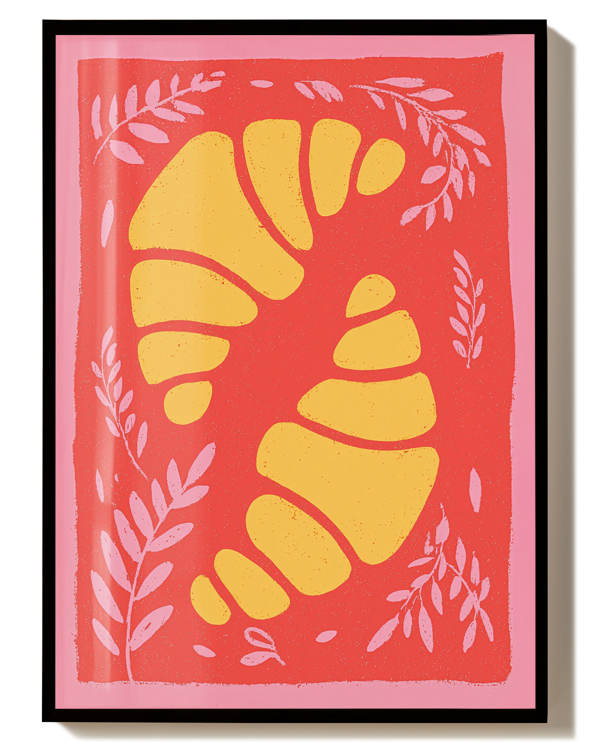 Orangen Poster modern – Orange Slice