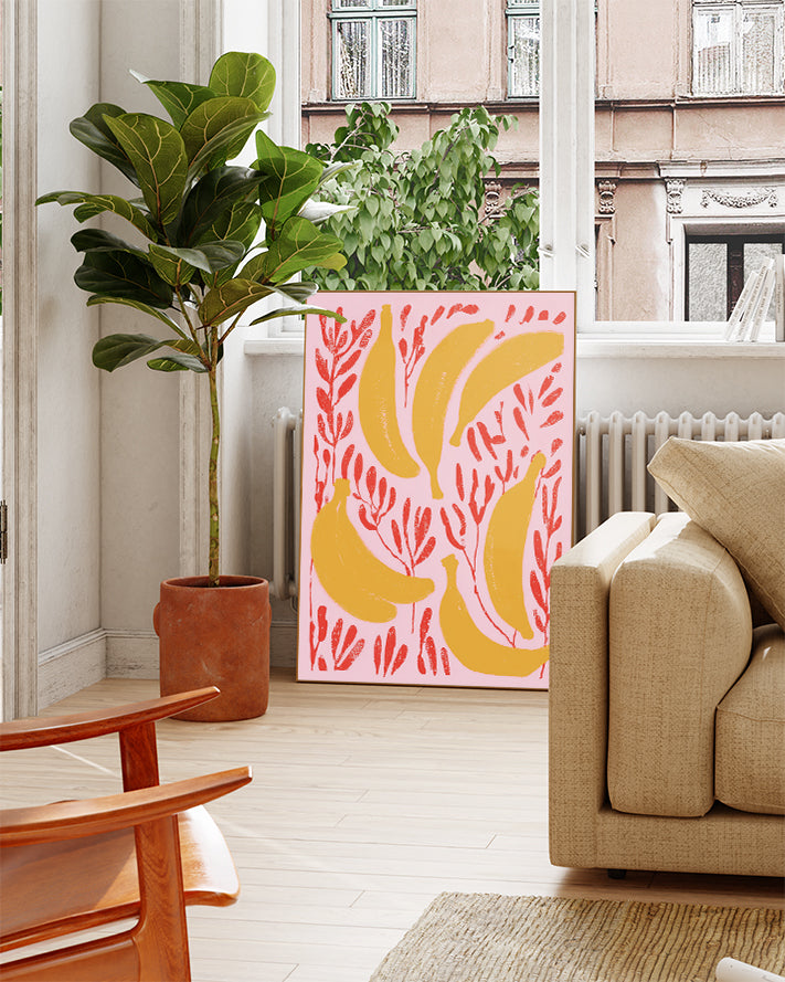 Pink Obst Poster modern – Pink Orchard