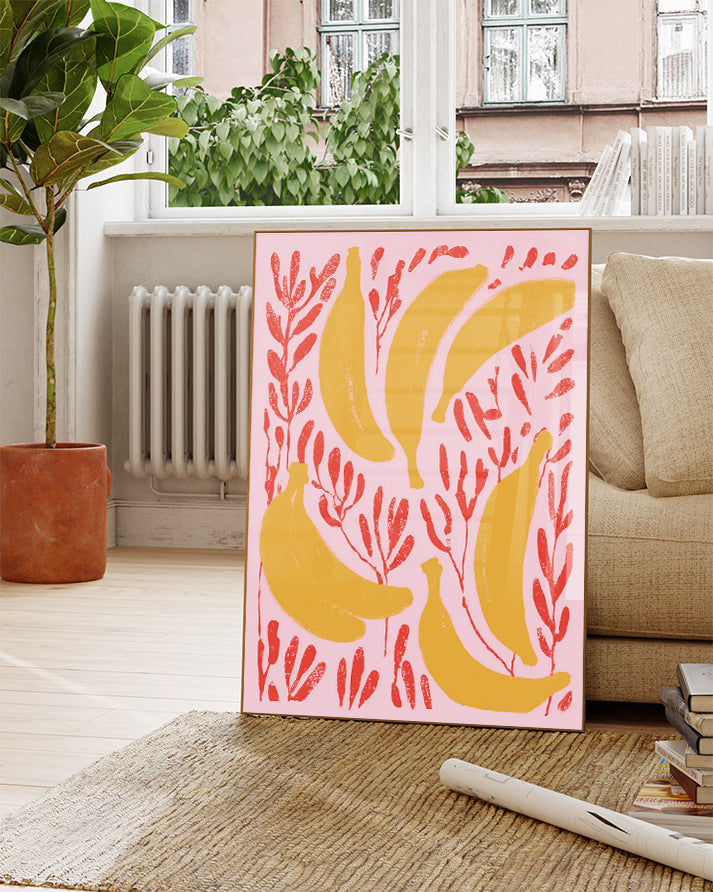 Pink Obst Poster modern – Pink Orchard