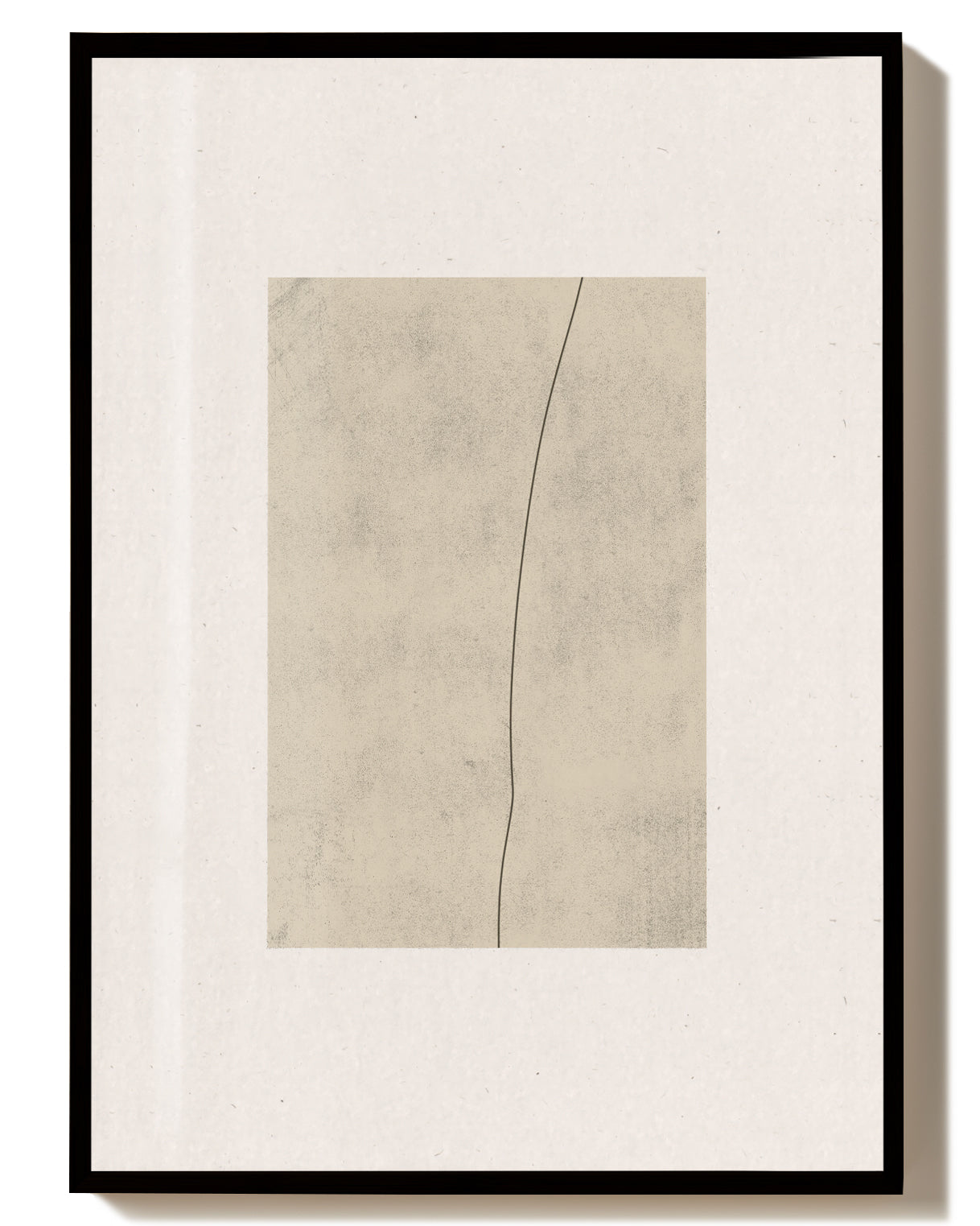 Single Line Minimal Poster – Minimalistische Linienkunst