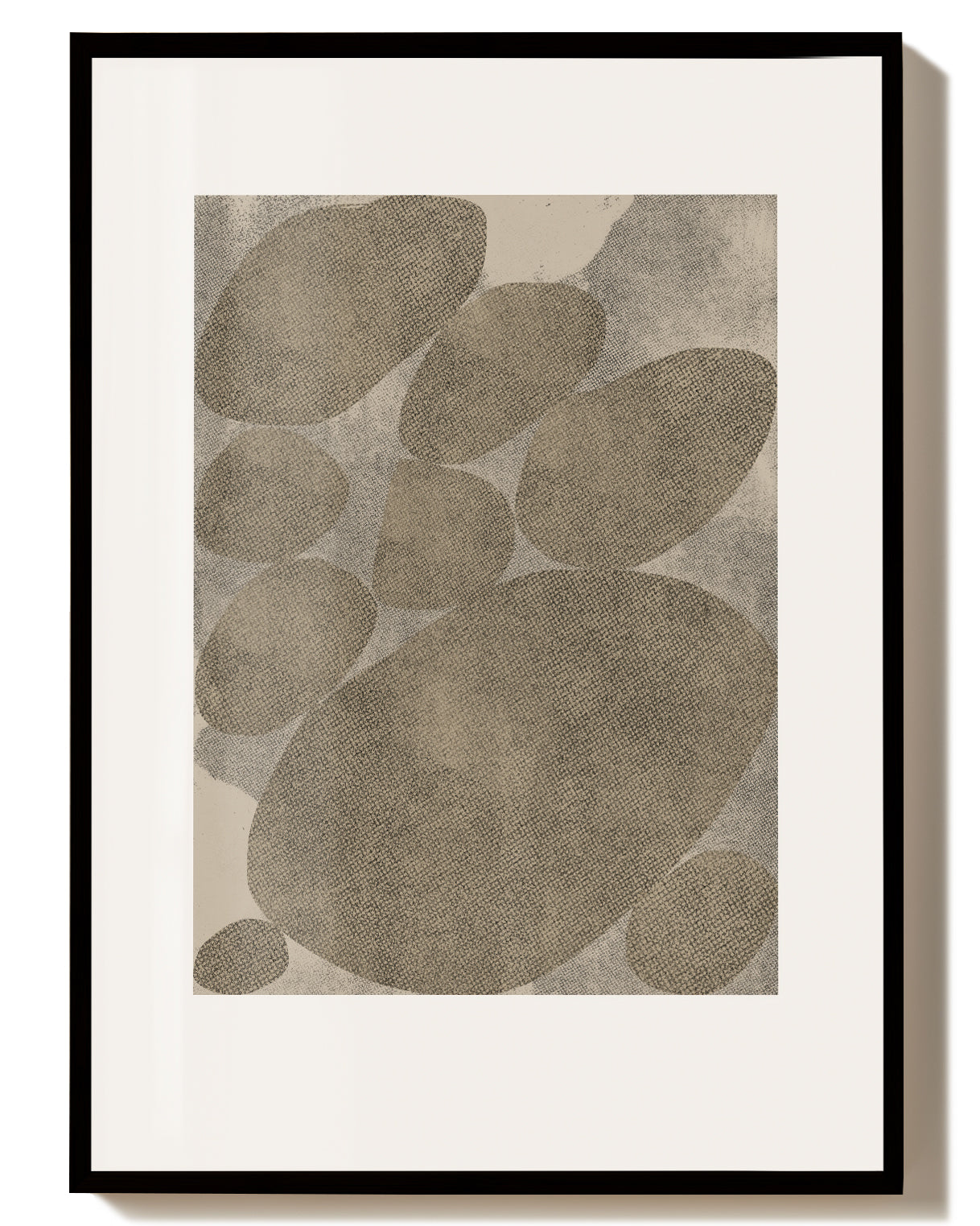 Natur Kunst Poster – Soft Terracotta Leaf