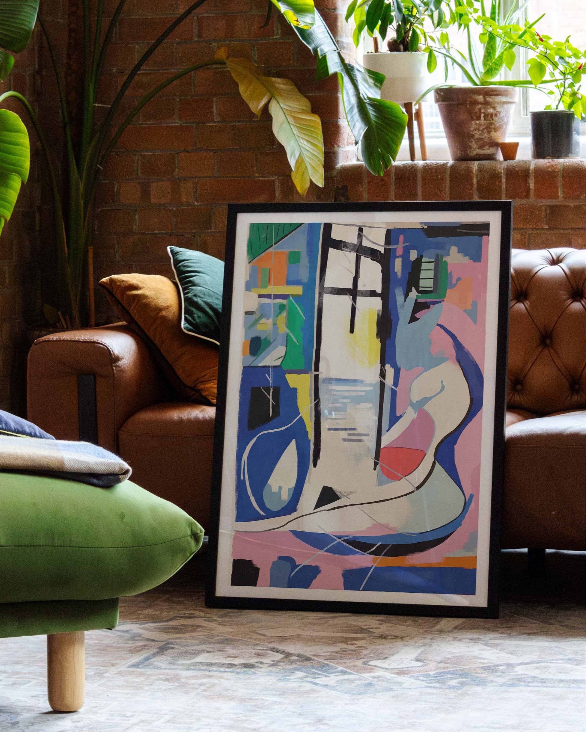 Abnormal Poster im Wohnzimmer – Fine Art Print – Spawnd