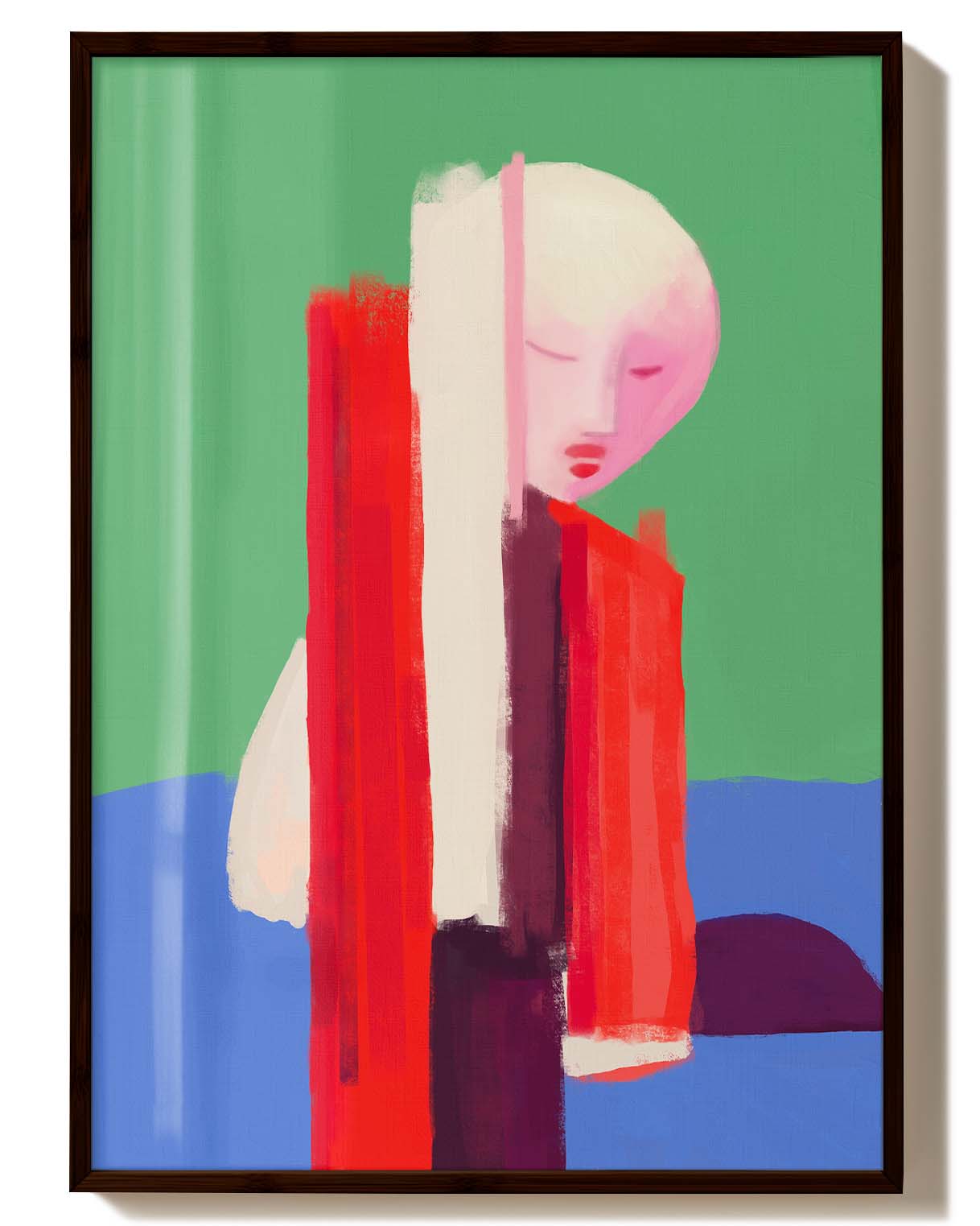 Decision Point | Modernes Figuren-Poster