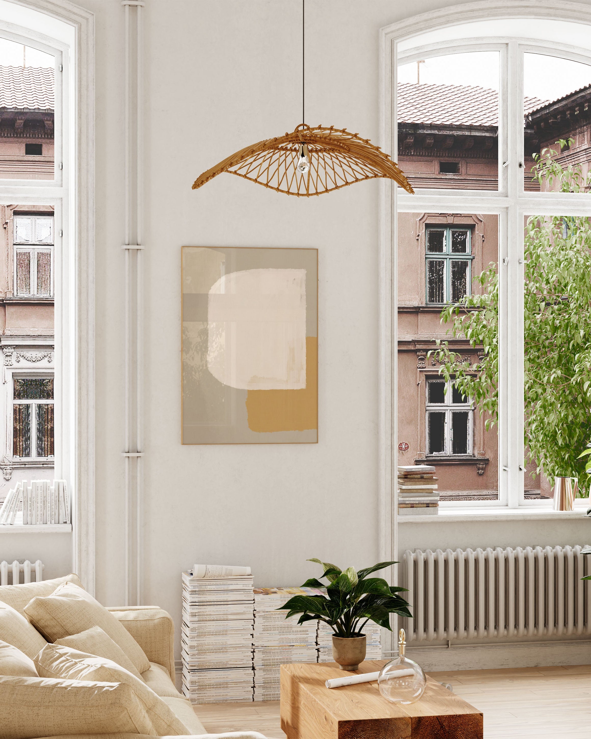 Lysning Poster – FineArt Wandbild, moderne Kunst & Fine Art Print von Spawnd, handgefertigt & Made in Germany