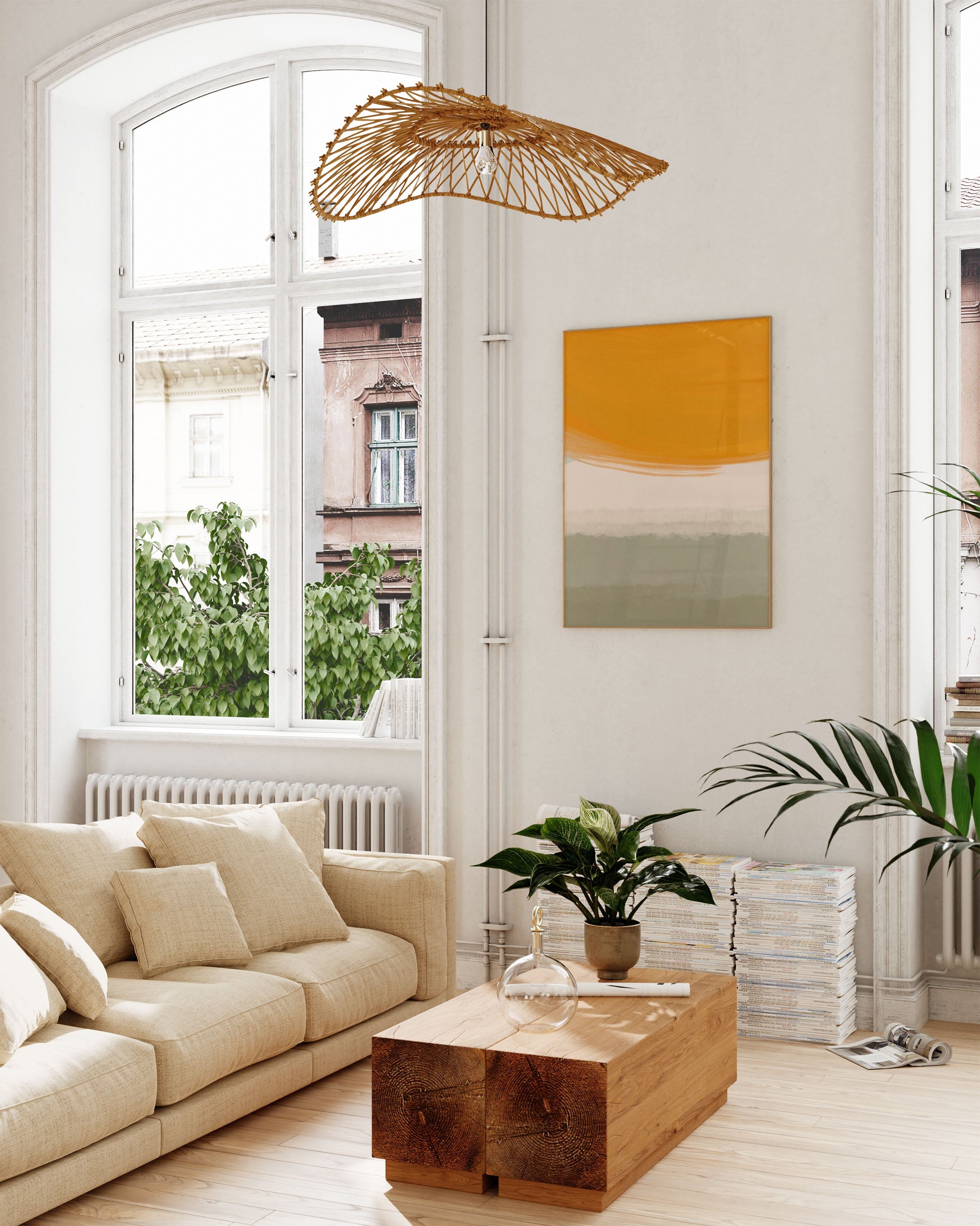 Strönd Poster – FineArt Wandbild, moderne Kunst & Fine Art Print von Spawnd, handgefertigt & Made in Germany