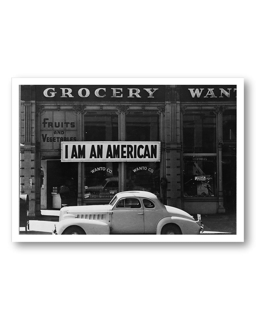 American Poster – FineArt Wandbild, moderne Kunst & Fine Art Print von Spawnd, handgefertigt & Made in Germany
