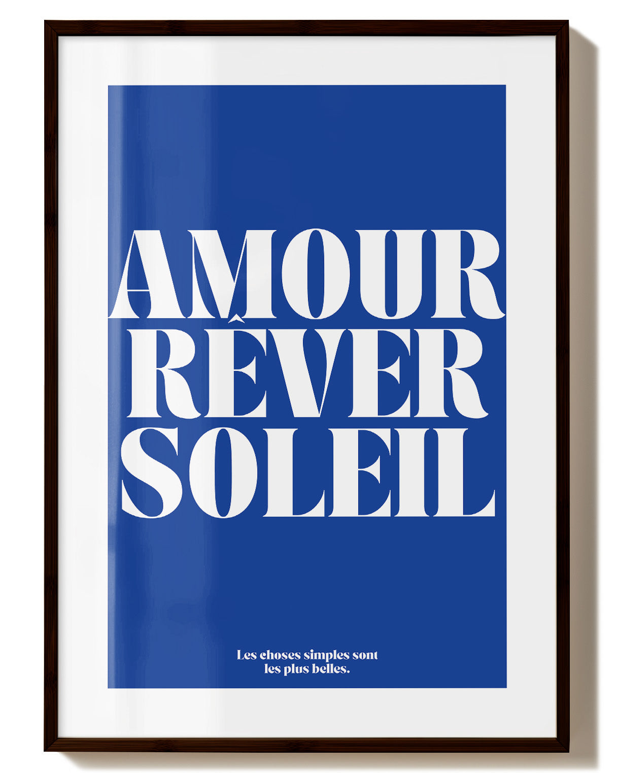 Amour Poster – FineArt Wandbild, moderne Kunst & Fine Art Print von Spawnd, handgefertigt & Made in Germany