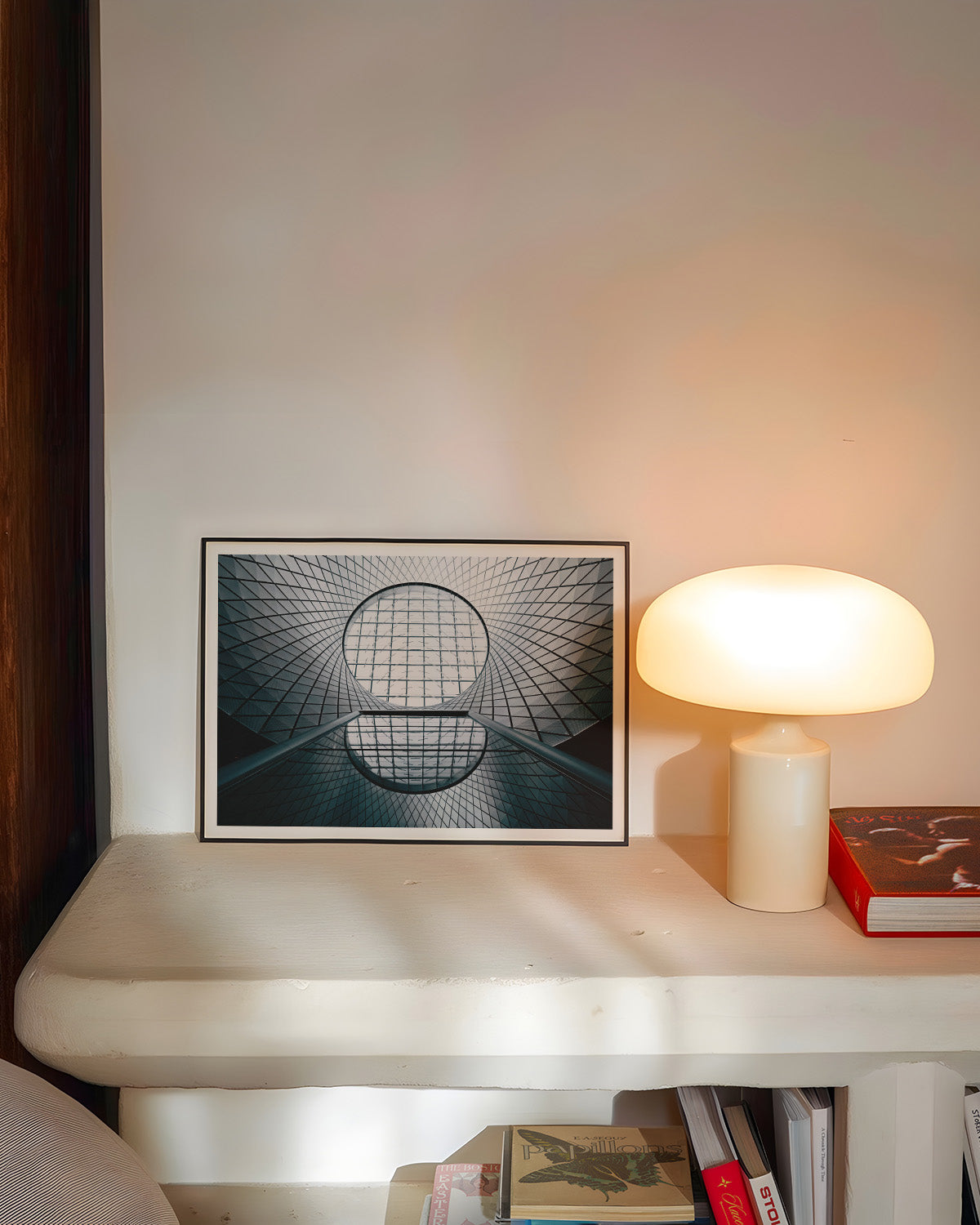 Architectural illusion Poster – FineArt Wandbild, moderne Kunst & Fine Art Print von Spawnd, handgefertigt & Made in Germany