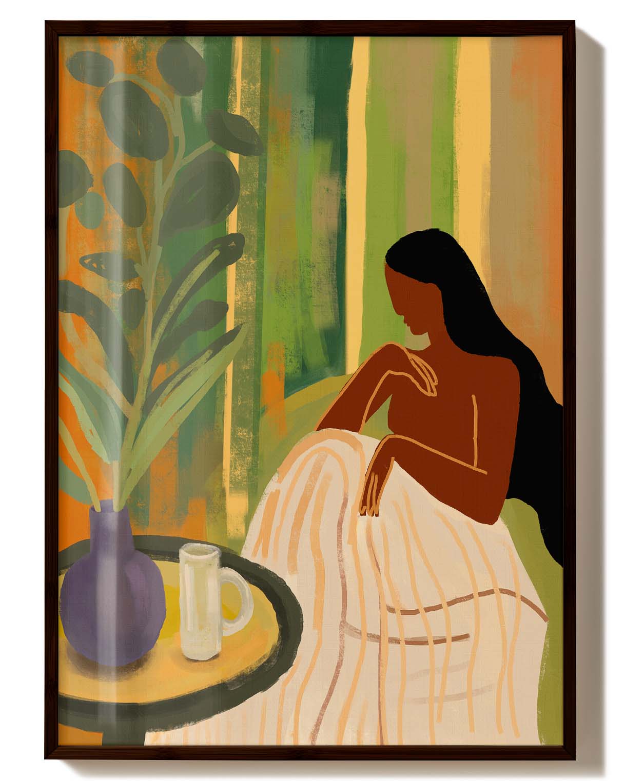 Cabin | Warmes Interior-Poster